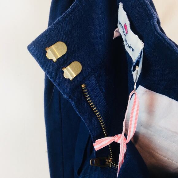 Vineyard Vines | Cropped Catamaran Linen Pants 4 - Picture 7 of 7